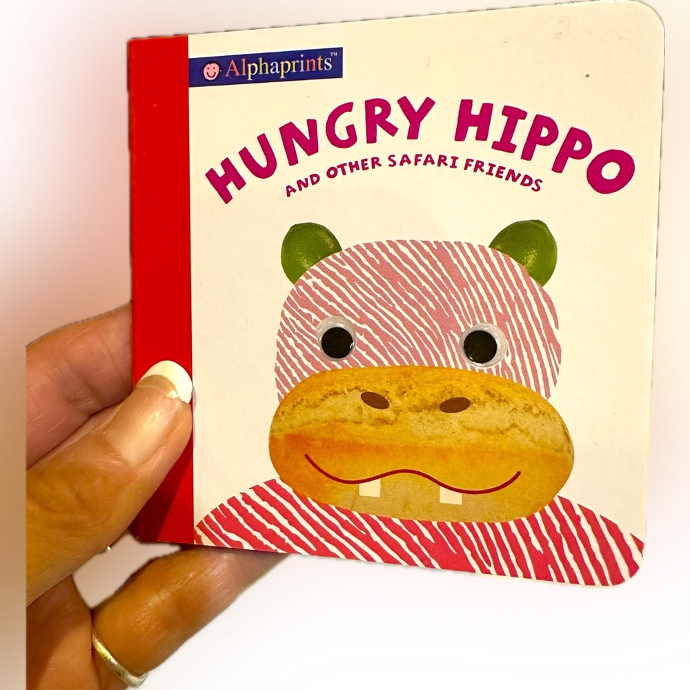 2025 HUNGRY HIPPO BOARD PRIDDY BOOKS ALPHAPRINTS ANIMAL COLLECTION CHICK FIL A